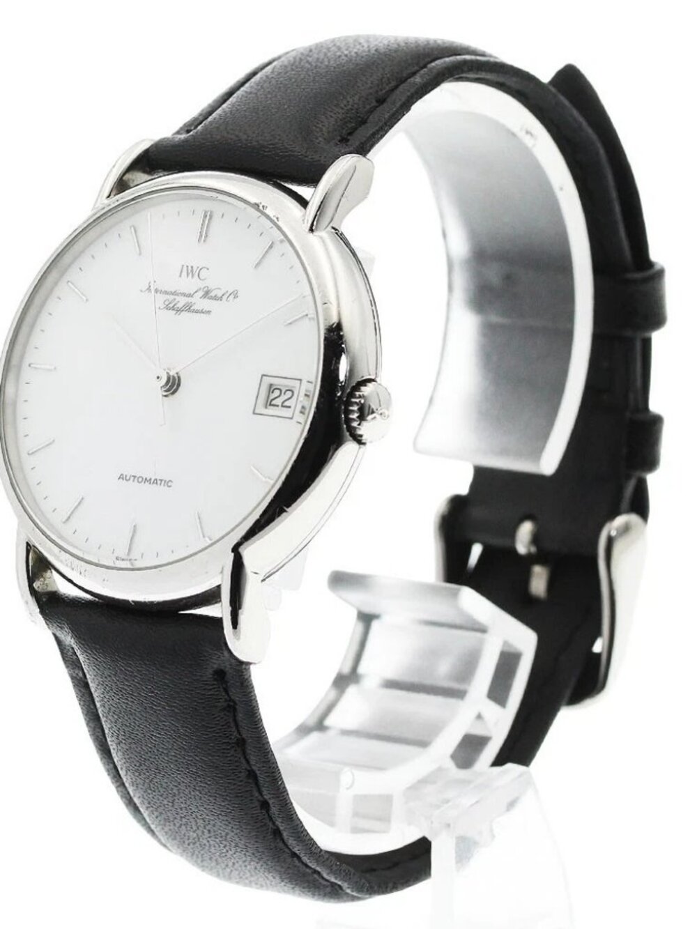 IWC SCHAFFHAUSEN Portofino IW351320 Date white Dial Automatic Men's Watch_958376